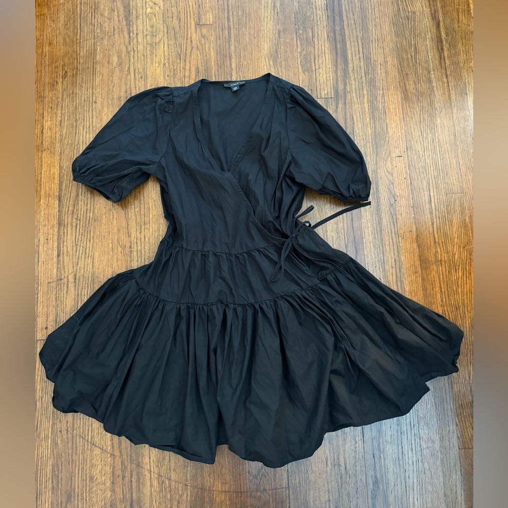 J. Crew Black bubble sleeve and dress